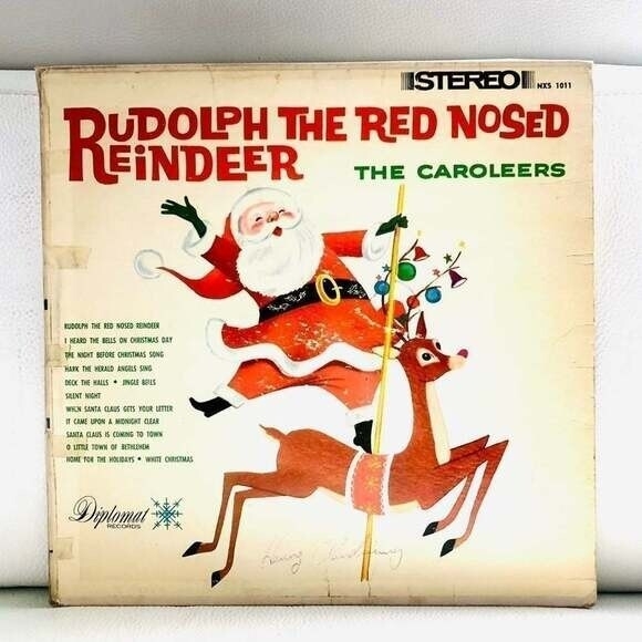 Other - LP The Caroleers - Rudolph The Red Nose Reindeer Vinyl Record
